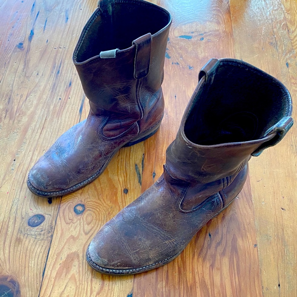 Red Wing roper boots